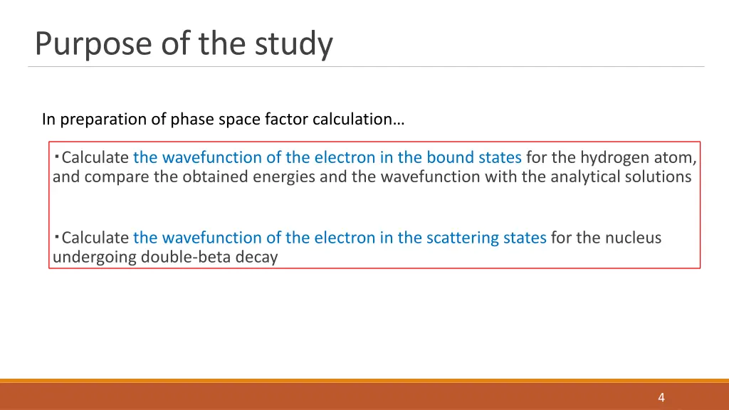 purpose of the study