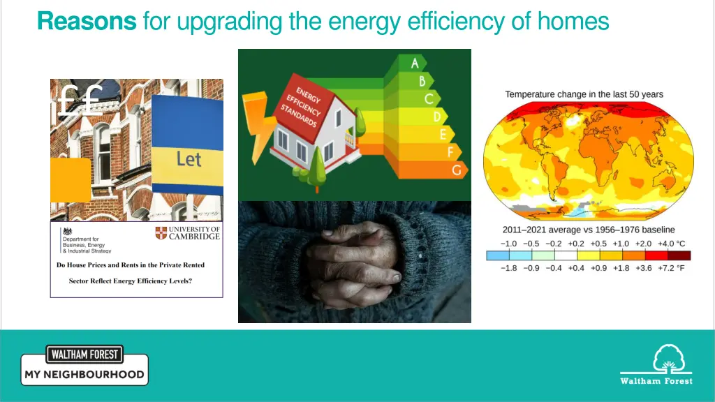 reasons for upgrading the energy efficiency