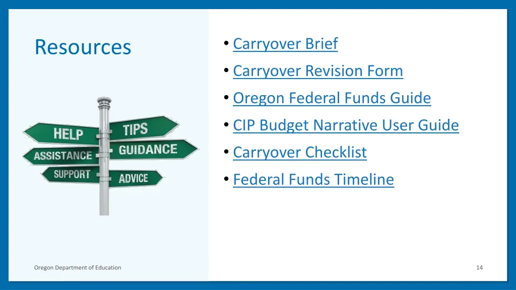 carryover brief carryover revision form oregon