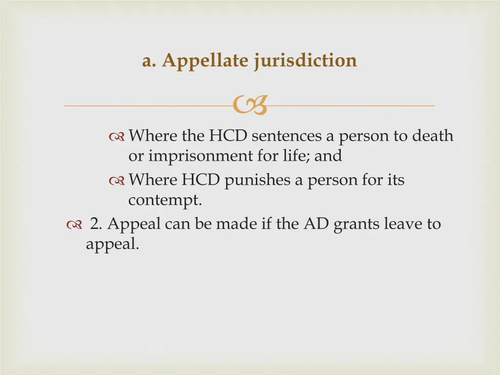 a appellate jurisdiction 1