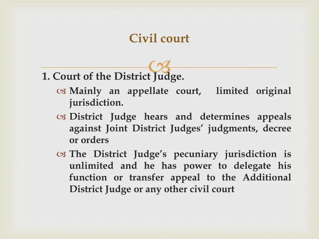 civil court 1