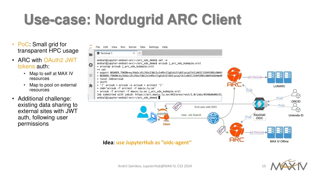 use case nordugrid arc client