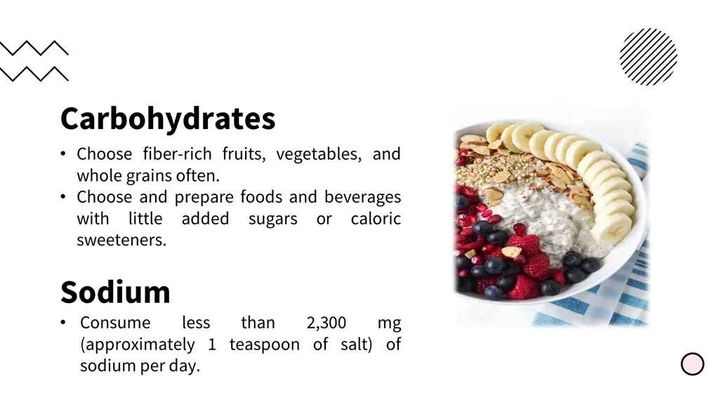 carbohydrates choose fiber rich fruits vegetables