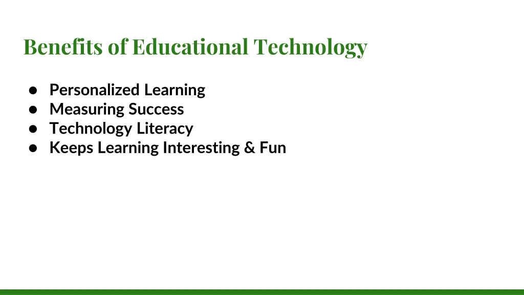 benefits of educational technology