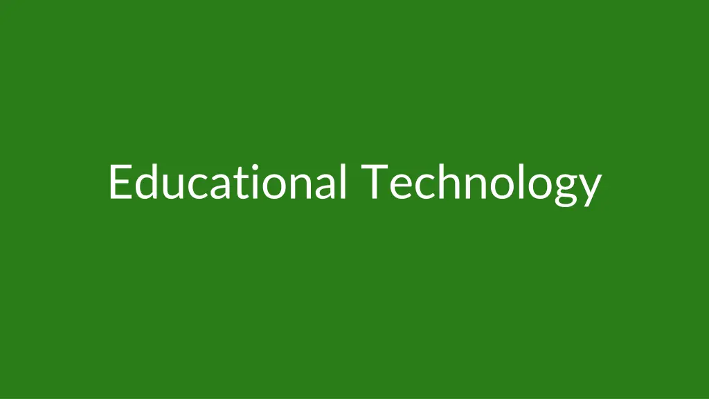 educational technology