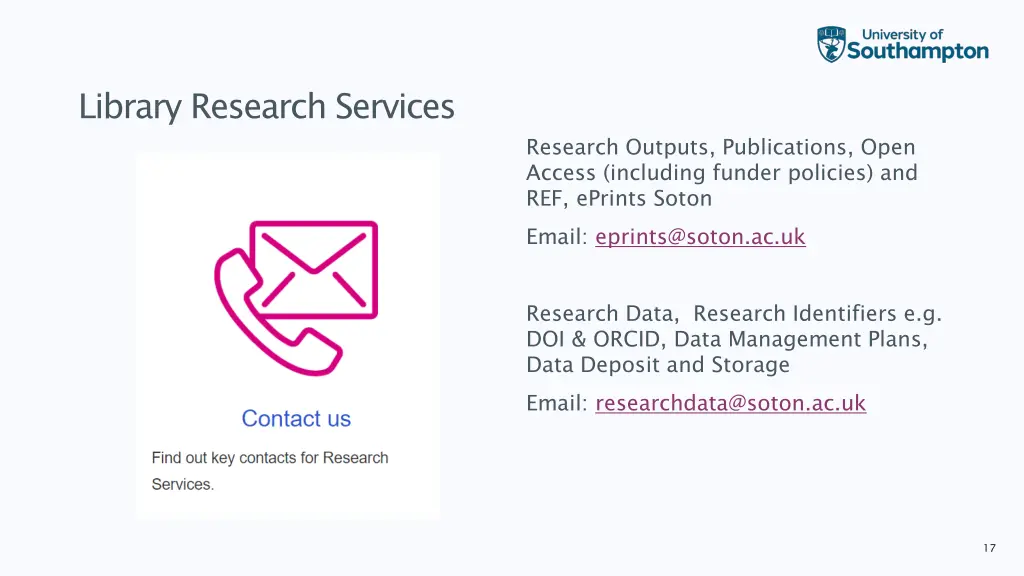 library research services