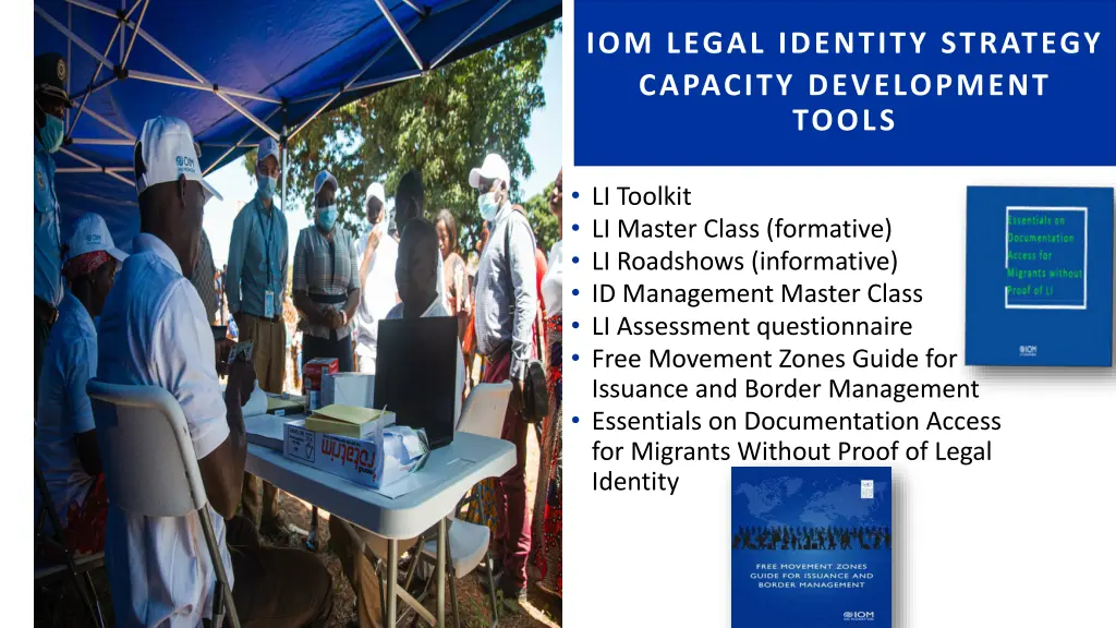 iom legal identity strategy capacity development