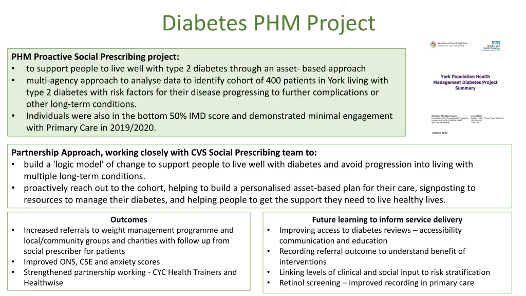 diabetes phm project