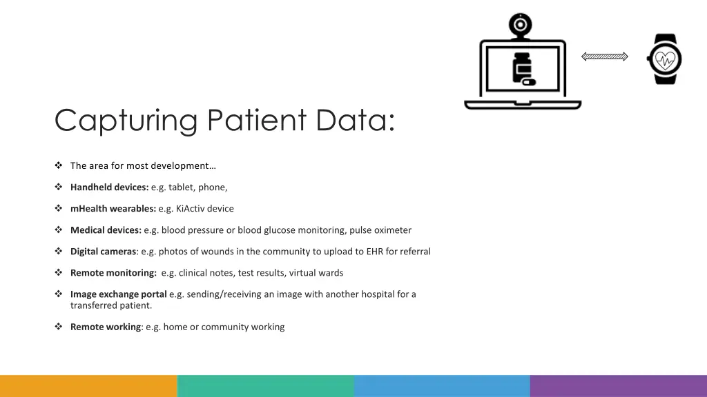 capturing patient data