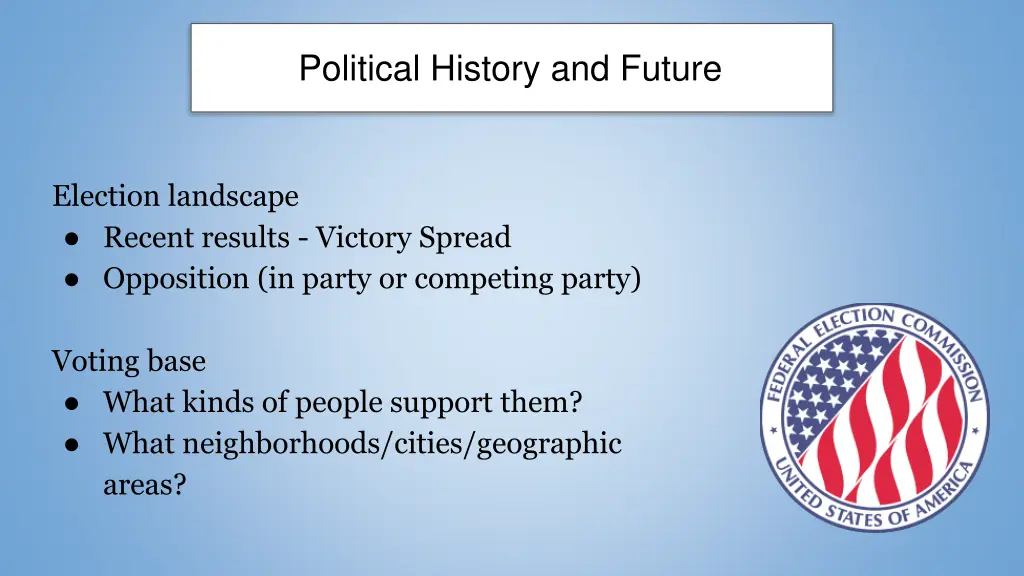 political history and future