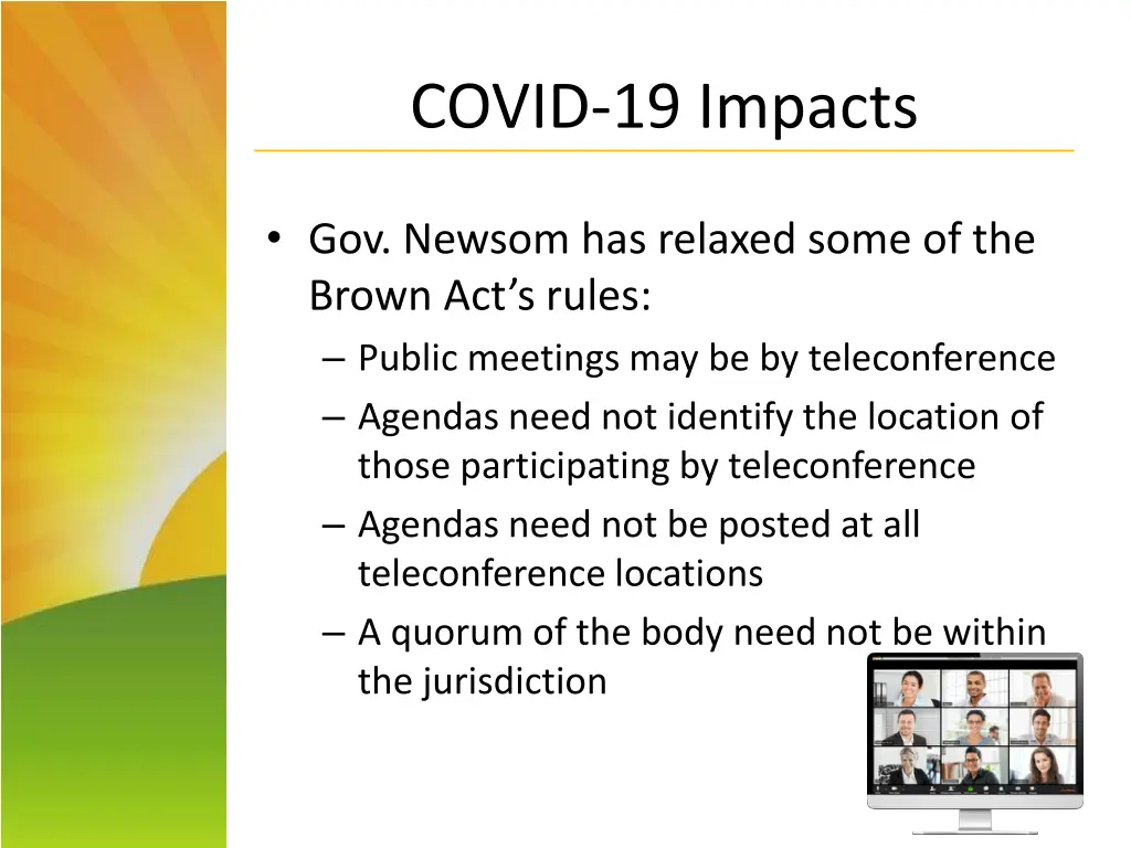 covid 19 impacts