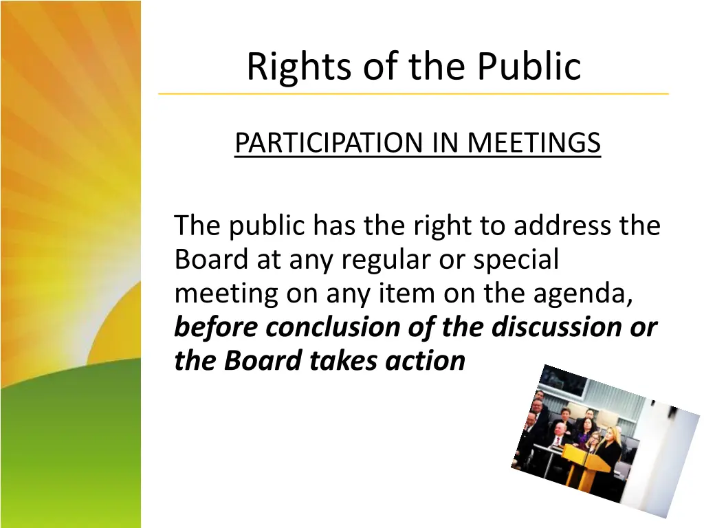 rights of the public 1