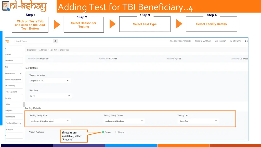 adding test for tbi beneficiary 4