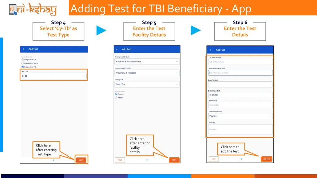 adding test for tbi beneficiary app 1