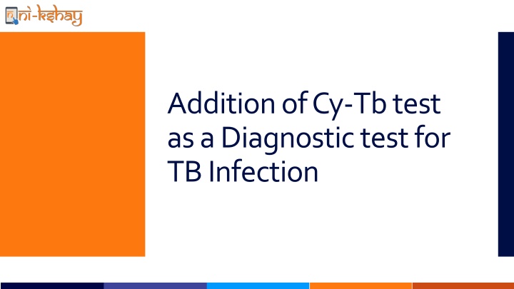 addition of cy tb test as a diagnostic test