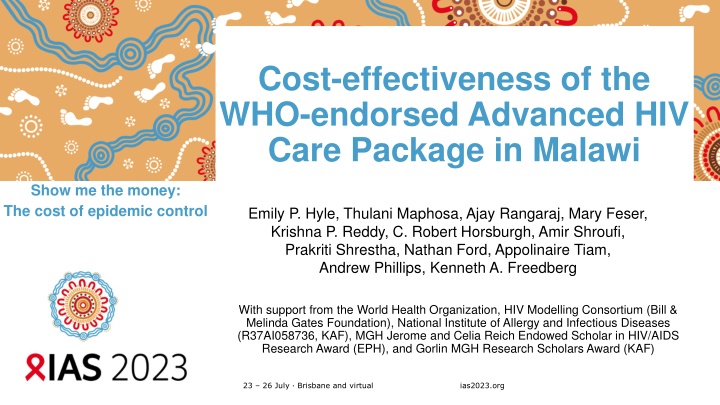 cost effectiveness of the who endorsed advanced