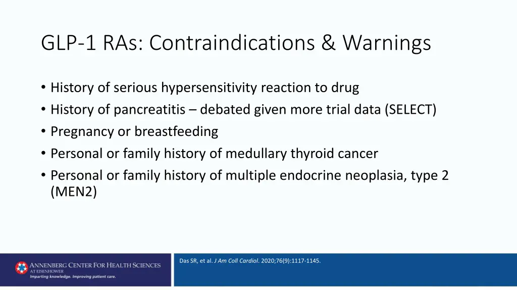 glp 1 ras contraindications warnings