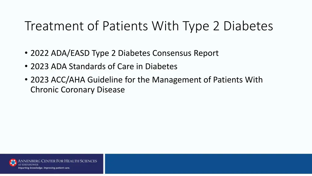 treatment of patients with type 2 diabetes