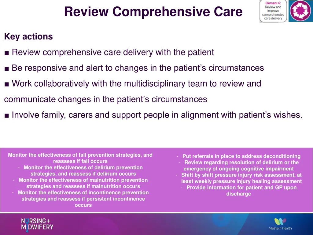 review comprehensive care