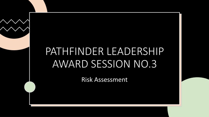 pathfinder leadership award session no 3