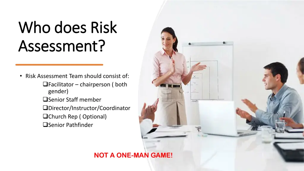 who does risk who does risk assessment assessment