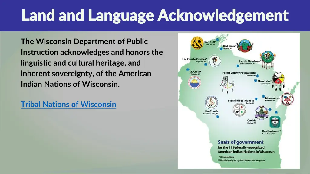 land and language acknowledgement land