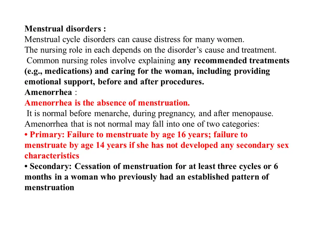 menstrual disorders menstrual cycle disorders