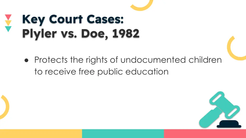 key court cases plyler vs doe 1982