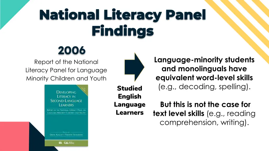 national literacy panel national literacy panel