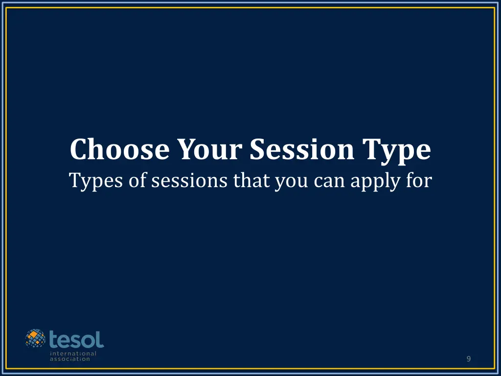 choose your session type types of sessions that