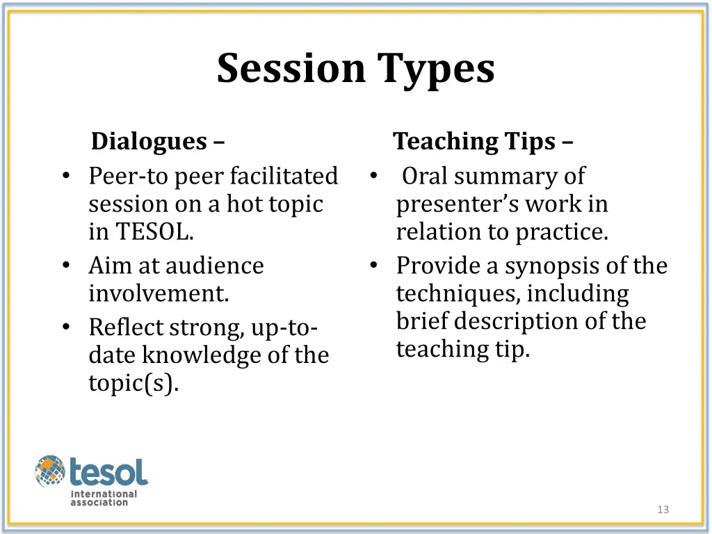 session types 3