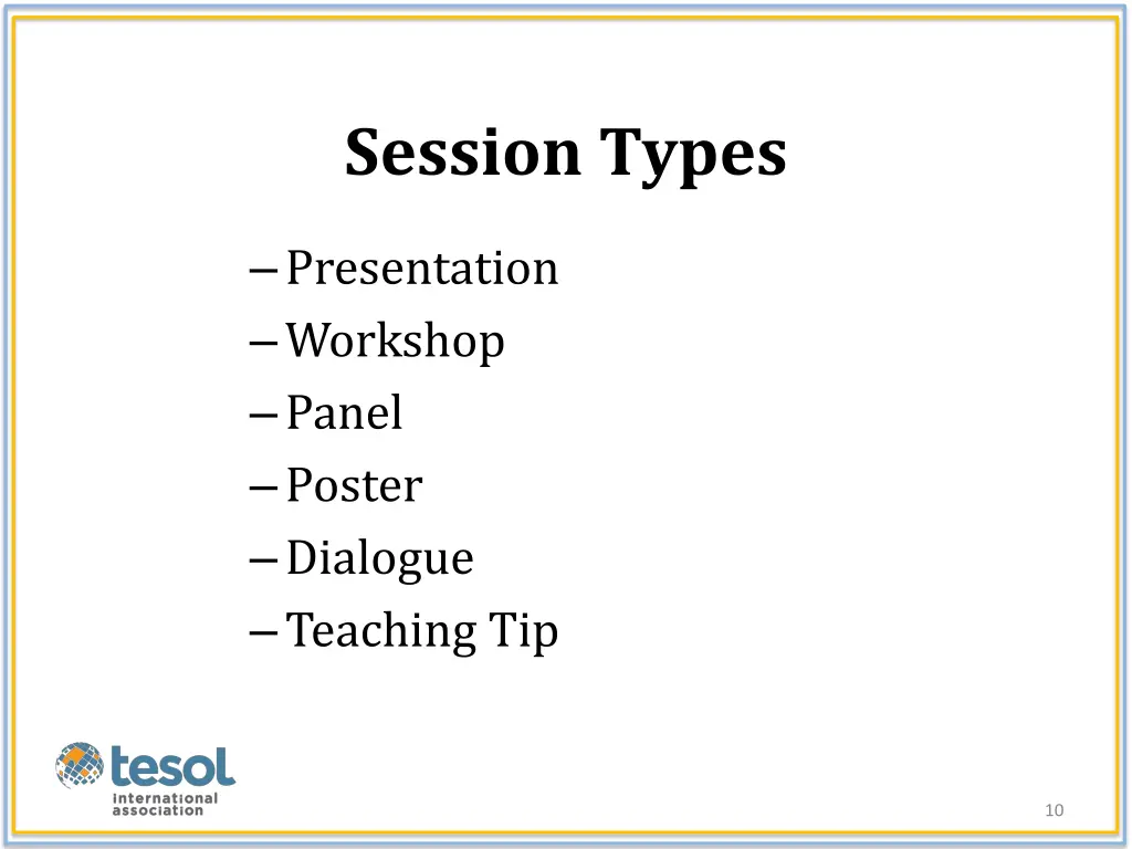session types
