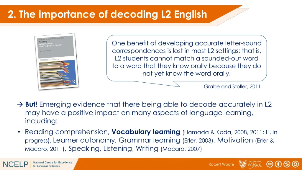 2 the importance of decoding l2 english 1