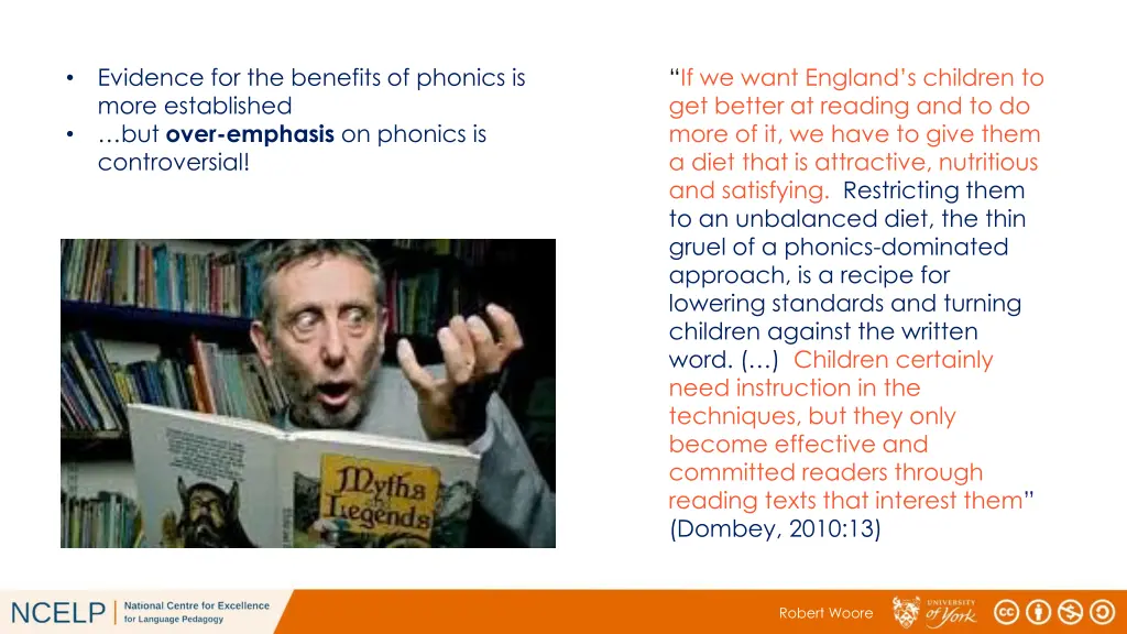 evidence for the benefits of phonics is more