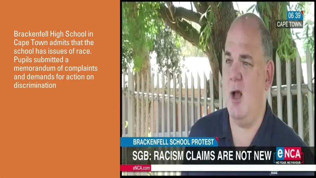 brackenfell high school in cape town admits that