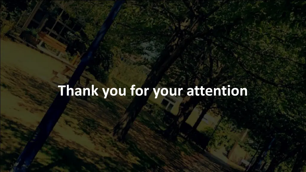 thank you for your attention