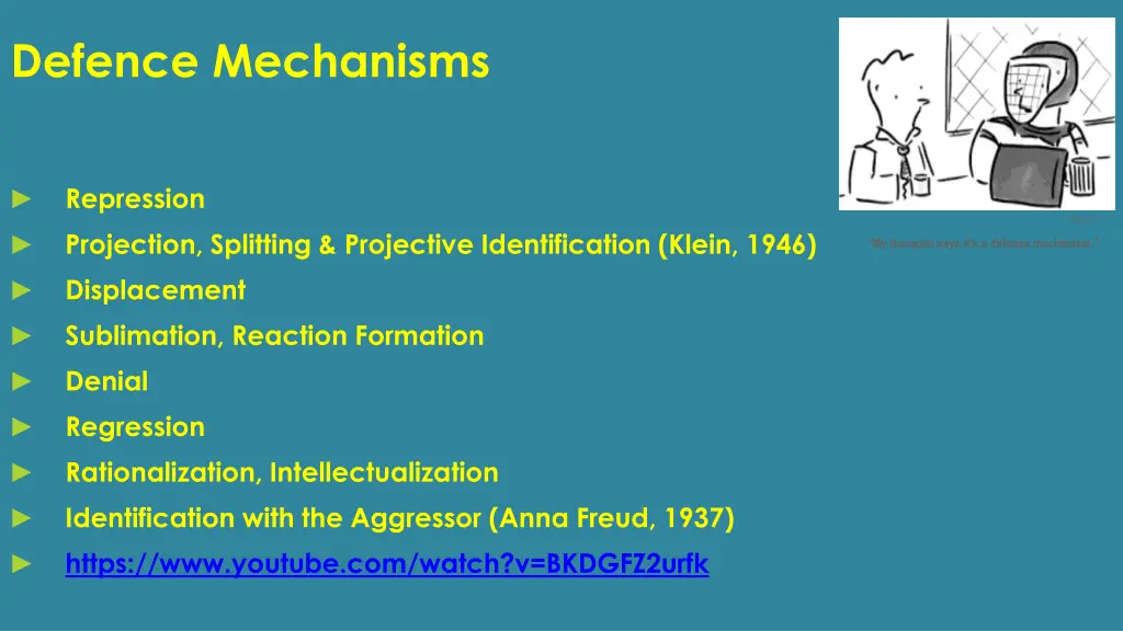 defence mechanisms