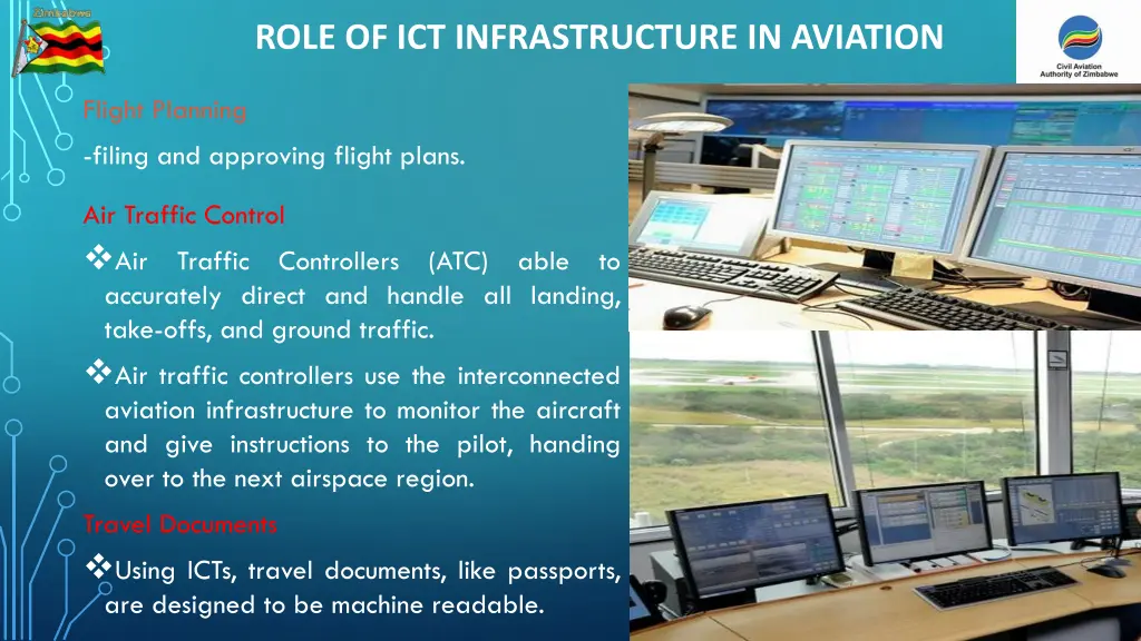 role of ict infrastructure in aviation 1