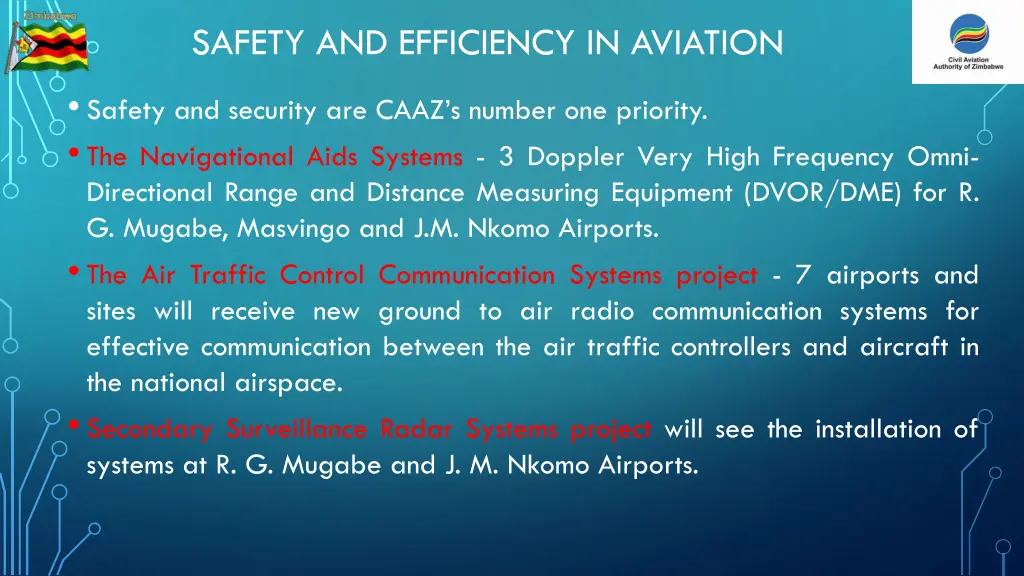 safety and efficiency in aviation