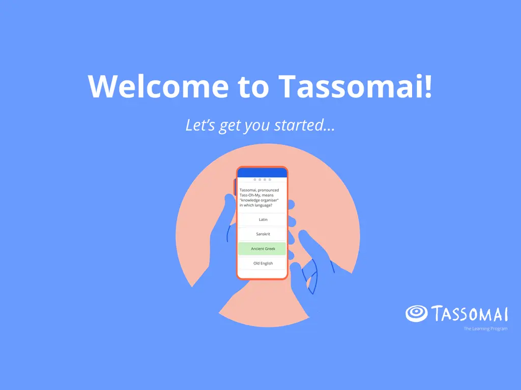 welcome to tassomai let s get you started
