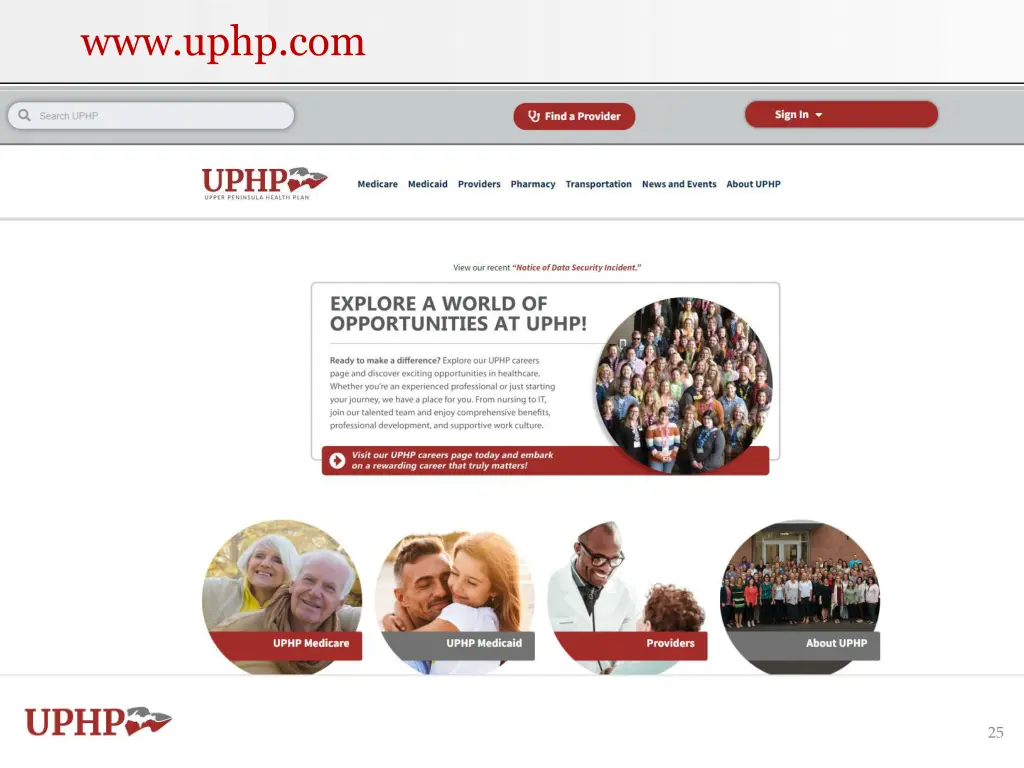 www uphp com