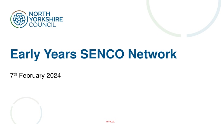 early years senco network