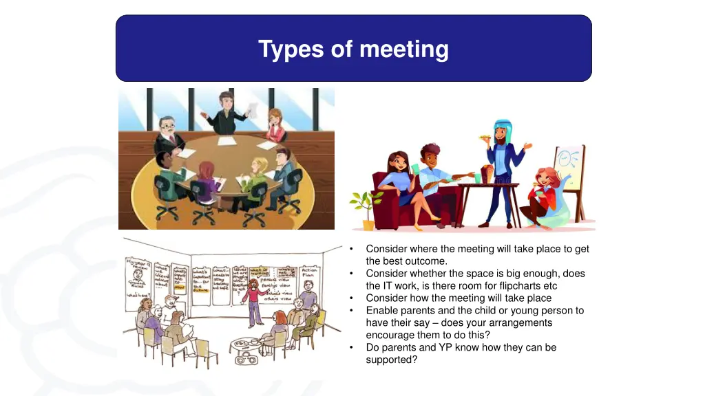 types of meeting