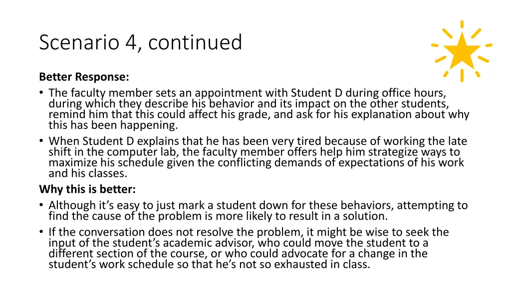 scenario 4 continued