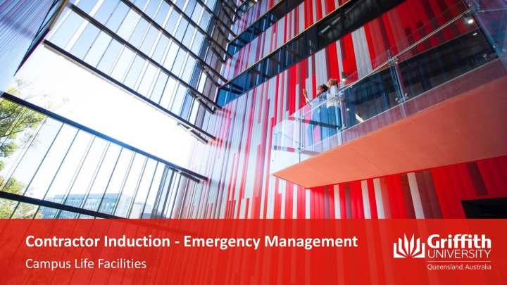 contractor induction emergency management campus