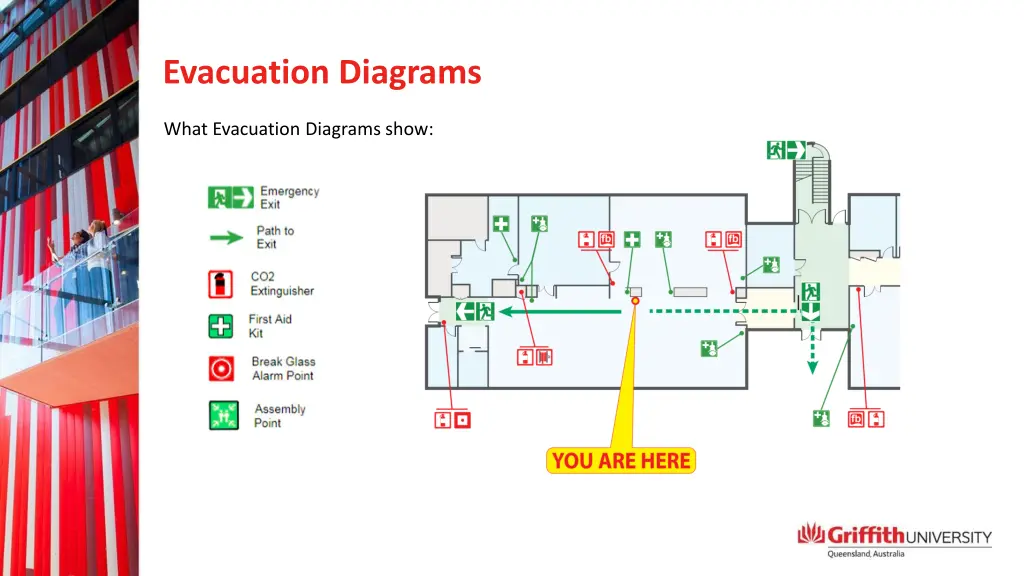 evacuation diagrams