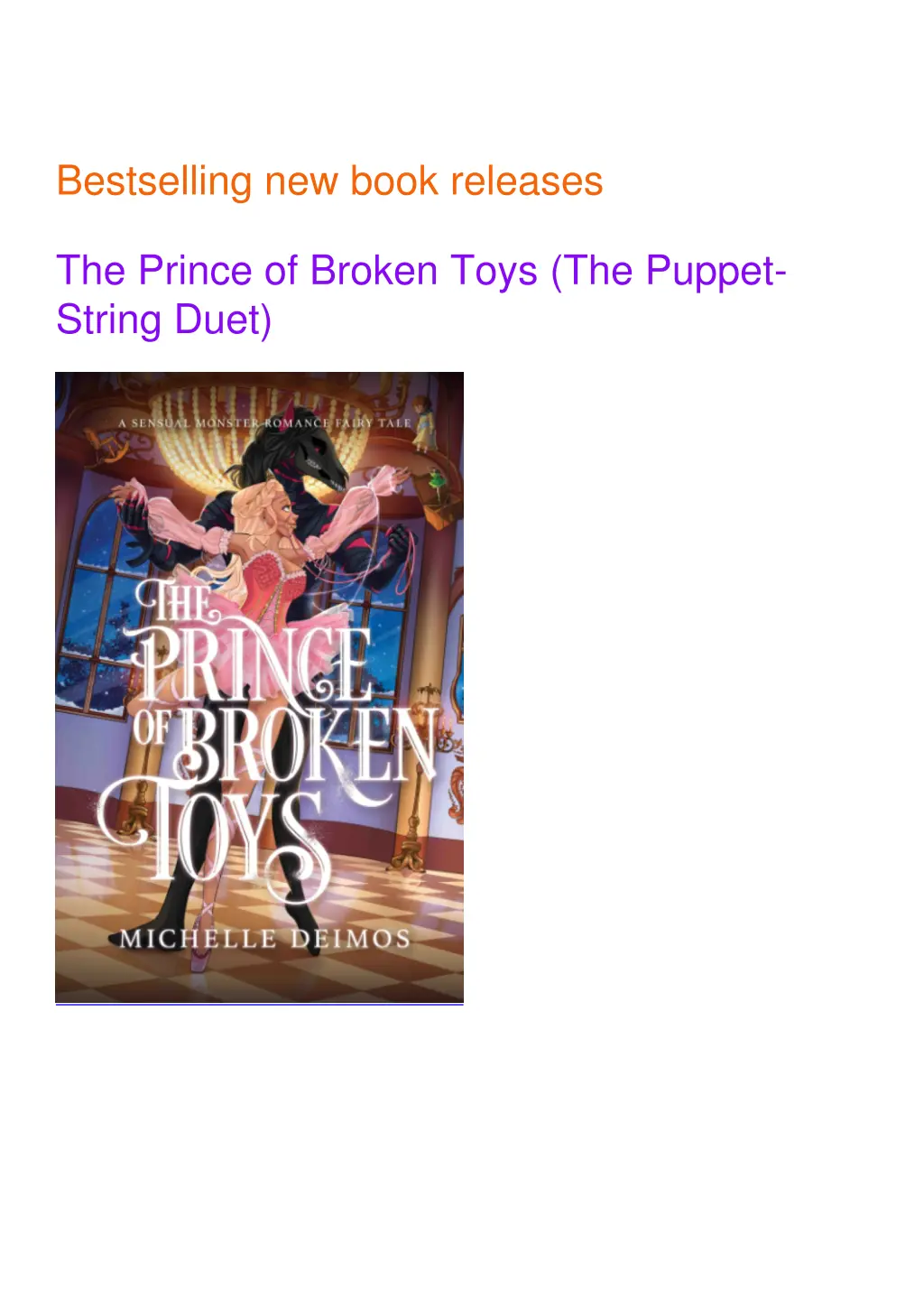 bestselling new book releases the prince