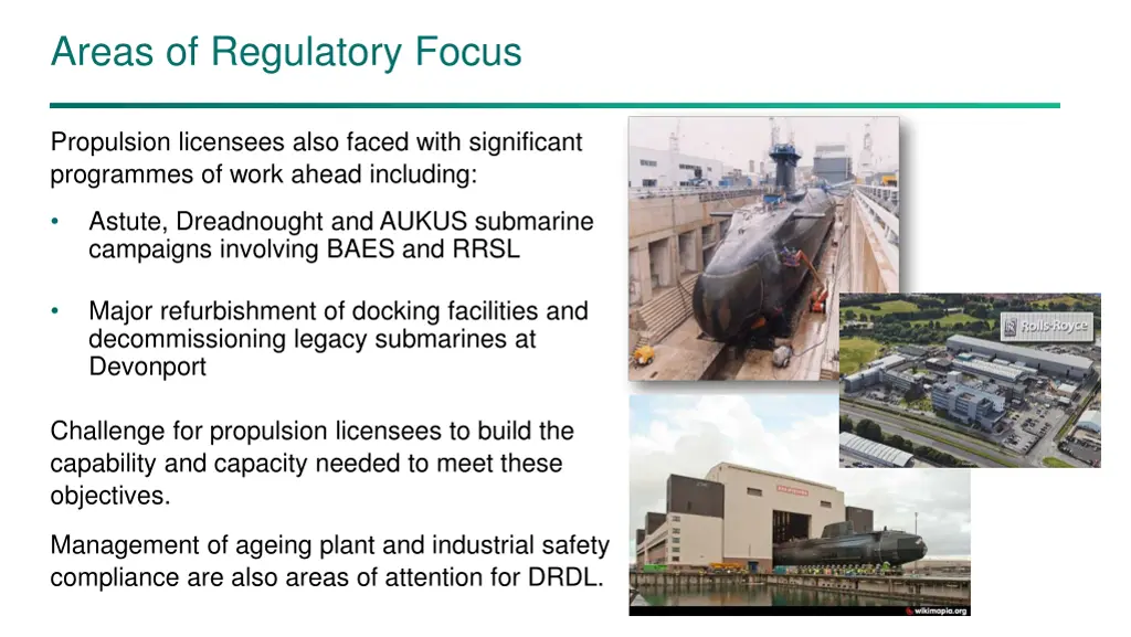 areas of regulatory focus 1