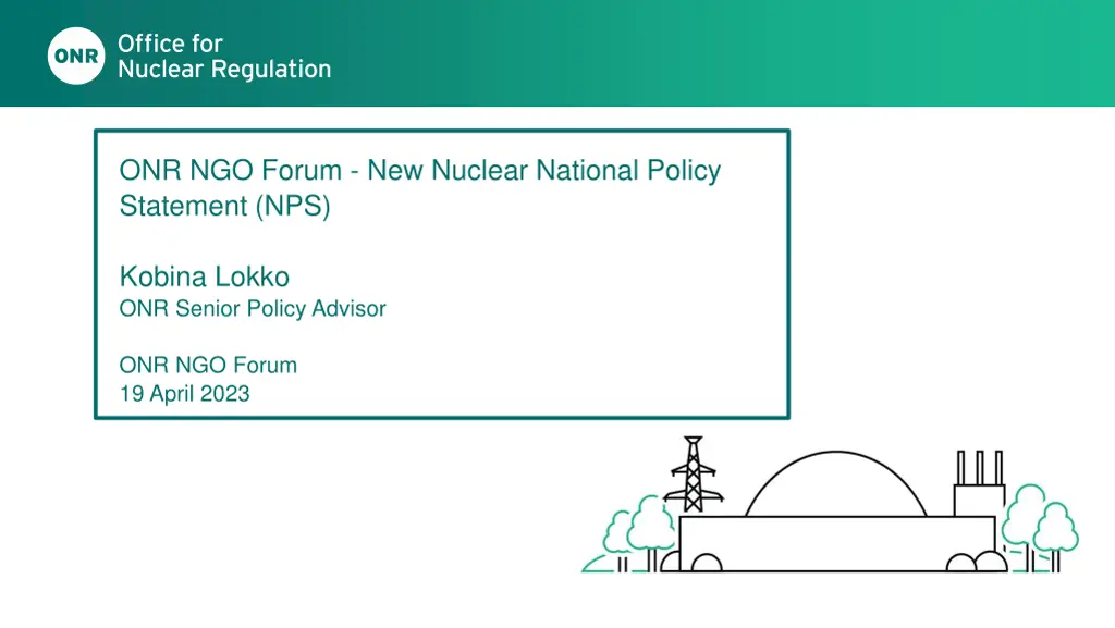 onr ngo forum new nuclear national policy