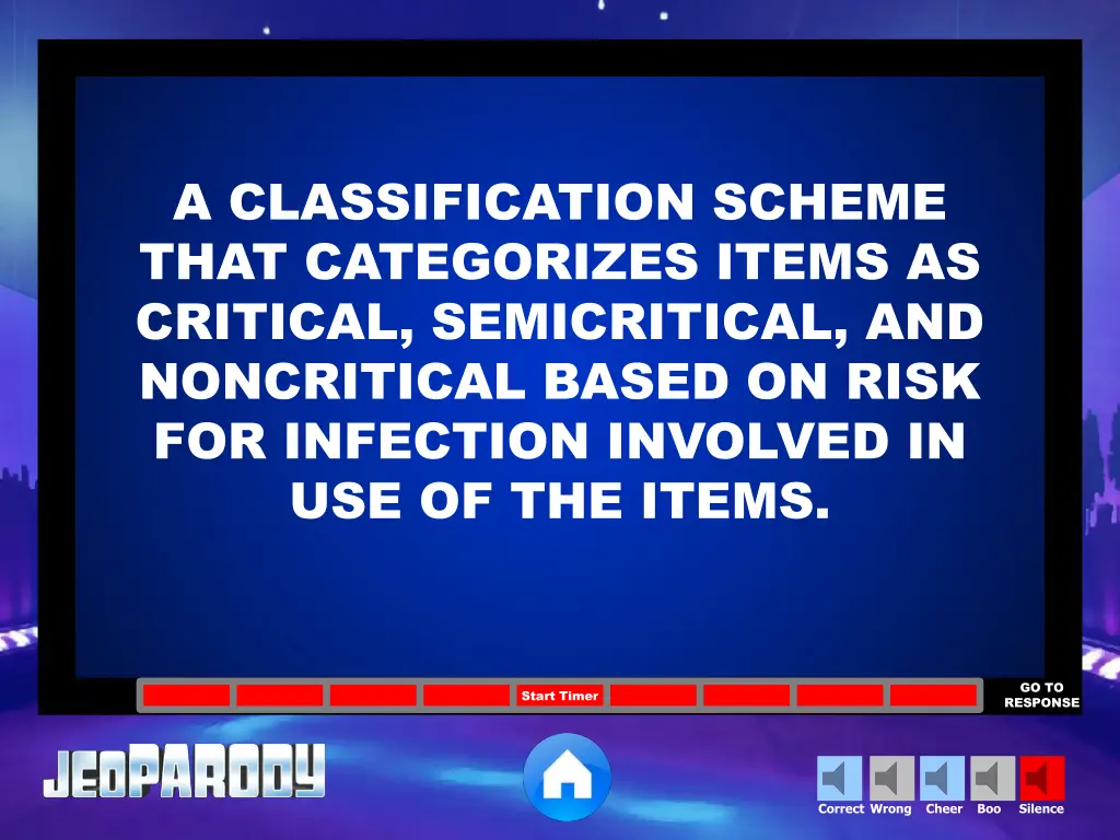 a classification scheme that categorizes items